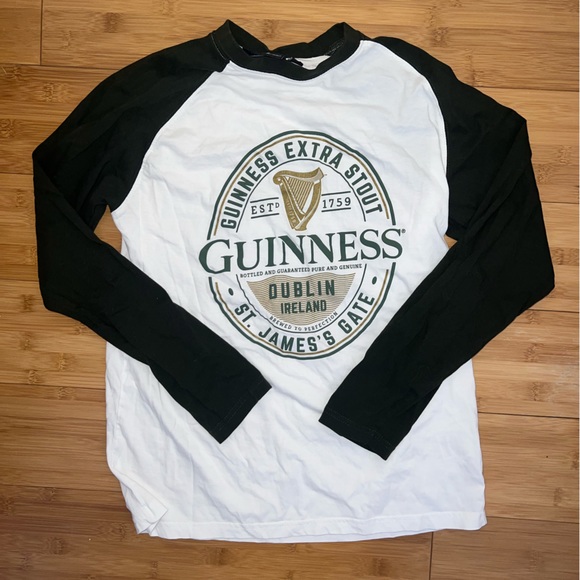 Guinness baseball t-shirt - Picture 1 of 3